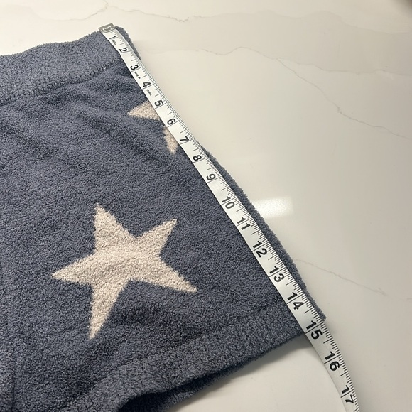 Unbranded Soft Powder Blue with White Stars Womens size Medium Elastic waist - Picture 6 of 6